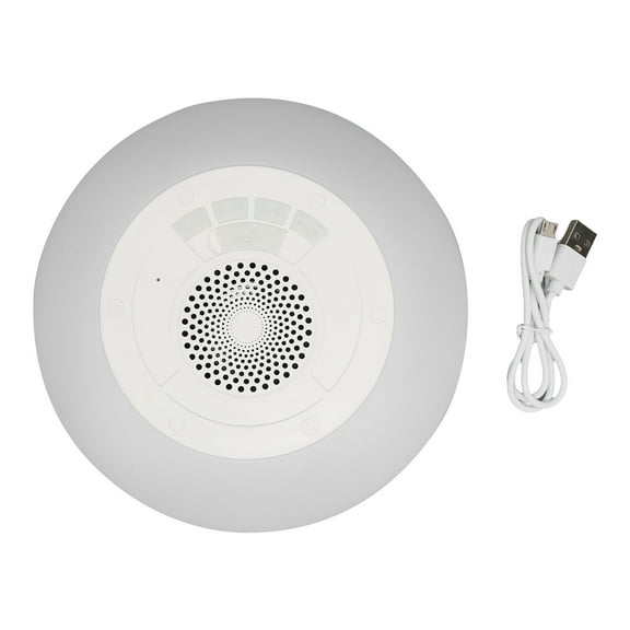 IPX7 Waterproof <span Style="background:red"></span> Speaker, Floating Pool  Shower Ready W/ Colorful Lights