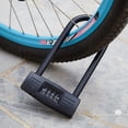 thumbnail image 3 of Shisuyan Lock for Bike Motorcycle Lock Scooter Cycling Security U Lock Bike Lock Password Anti Thief(Black), 3 of 8