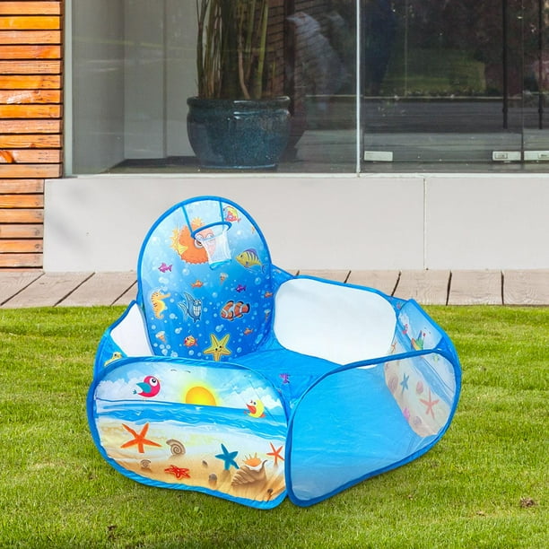 Tienda de juegos de pelota para niños Hugo plegable regalo portátil decoración habitación parque infantil