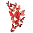 thumbnail image 3 of 3D Insect Wall Sticker Living 5 3 1 Room Bedroom Adhesive 3D Wall Paper PVC Decal Home Decoration, 3 of 5