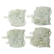 thumbnail image 1 of Actuador de pestillo de puerta eléctrico, 4 piezas de repuesto de actuador de cerradura de puerta de cerradura eléctrica para CIVI, integración perfecta del actuador de cerradura de puerta, 1 of 9