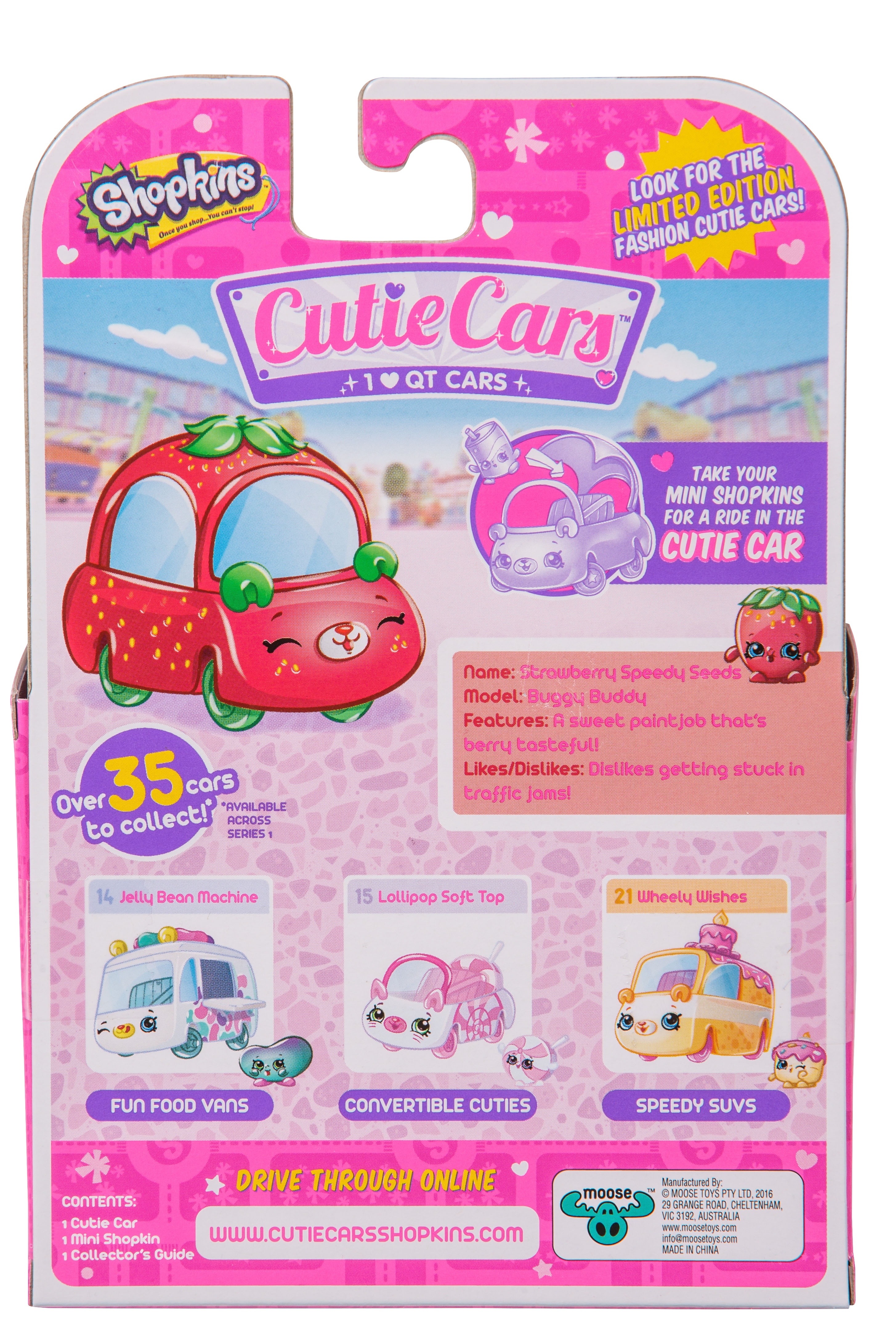 strawberry cutie car