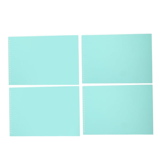 Hojas protectoras de papel protectores de hojas de colores impermeables 20 hojas antiincrustantes para oficina ANGGREK Otros