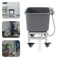 thumbnail image 2 of Portable Floor Mop Sink with Wheels & Drain, Freestanding Utility Mop Bucket - Plastic Service Basin for Bathroom, Laundry Room & Garage, Easy to Move & Clean, 2 of 11