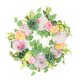 thumbnail image 5 of Corona de primavera, corona Artificial de hojas , corona para puerta delantera, colgante de pared, guirnalda para adorno del hogar, 5 of 9