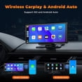 thumbnail image 2 of Pantalla Carplay Volam Wireless con cámara Dash Cam 1080p de 2,5 K, 2 of 8