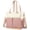 A-PINK, variant on Lunch Bag For Women Tote Leakproof Insulated Box With Shoulder Strap Adult Reusable Cooler Bags Work Picnic Camping Beach (a-pink)