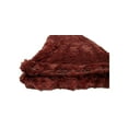 thumbnail image 2 of Pillowtex Plush Body Pillow Cover (20"x60" Burgundy), 2 of 2