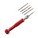 thumbnail image 1 of Destornillador Torx de precisión rojo 5 en 1 para reparación de relojes y teléfonos móviles. Juego de herramientas de precisión para reparación de relojes y teléfonos móviles., 1 of 5