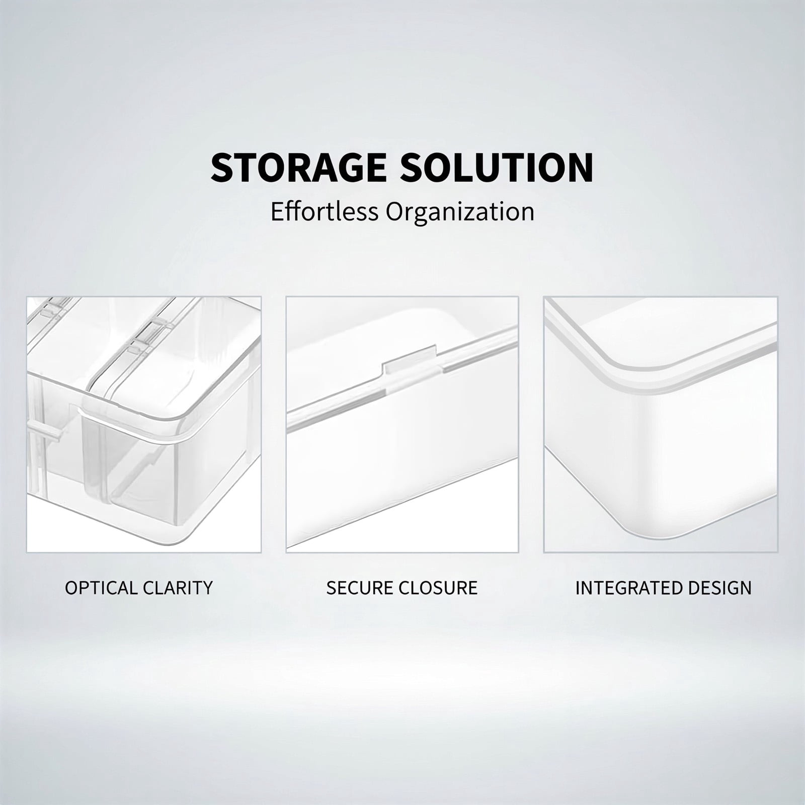 2 PCS Bead Organizer Box Set, 2 Clear Plastic Storage Cases with 24 Removable Small Boxes, DIY Craft Container for Jewelry Making Sewing Supplies, Small Parts Storage Box with Lid