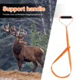 thumbnail image 4 of Maoww Deer Drag and Harness Multifunctional Tow Rope Band Padded Handle Durable, 4 of 9