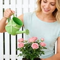 thumbnail image 3 of Junepar 0.26 Gallon Metal Watering Can for Outdoor Indoor Decorative Countryside Style Small Water Can with Bow for Home & Garden Decor 1L Green, 3 of 4