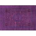 thumbnail image 1 of Ahgly Company Indoor Rectangle Abstract Purple Modern Area Rugs, 8' x 10', 1 of 4