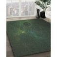 thumbnail image 3 of Ahgly Company Machine Washable Indoor Rectangle Transitional Midnight Gray Area Rugs, 8' x 10', 3 of 7