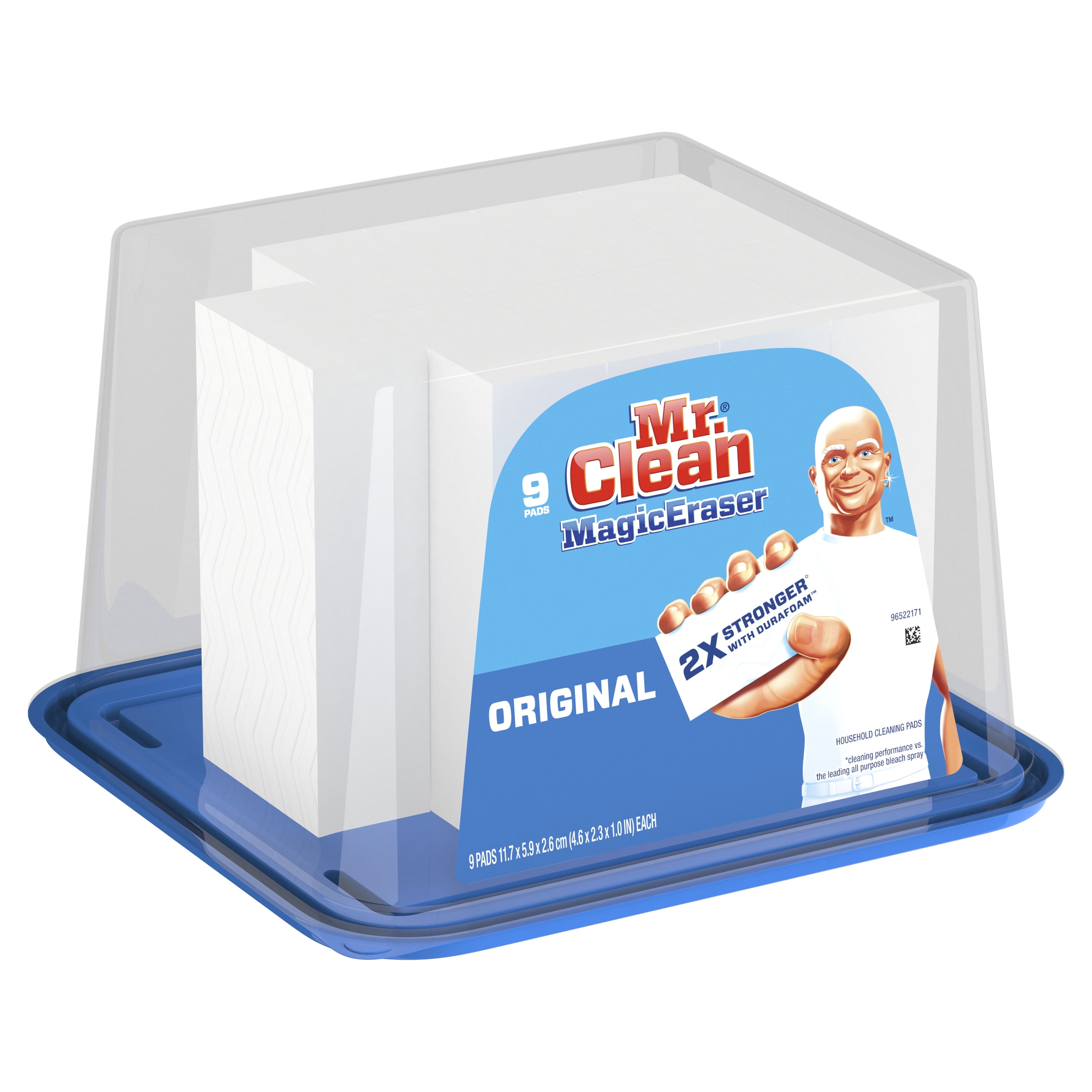Mr. Clean Magic Eraser Original, Cleaning Pads with Durafoam, 9 count