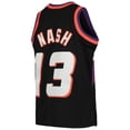 thumbnail image 3 of Youth Mitchell & Ness Steve Nash Black Phoenix Suns 1996-97 Hardwood Classics Swingman Throwback Jersey, 3 of 3