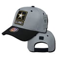 thumbnail image 2 of US Army Workout Military Official Branch Caps Hats Gray/Black, 2 of 2