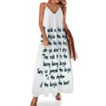 thumbnail image 1 of Vestido sin mangas con la letra de Rapper's Delight, vestidos elegantes y bonitos para mujer, conjuntos de playa para mujer, 1 of 7