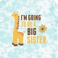 thumbnail image 4 of Inktastic I'm Going to Be a Big Sister Giraffe Girls Toddler T-Shirt, 4 of 5