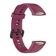 thumbnail image 3 of Pulseras de correa de silicona suave Pulsera duradera Reemplazo de correa de reloj Accesorios de reloj inteligente para Huawei Band 4, 3 of 6