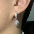 thumbnail image 6 of European and American hip-hop ghost hip-hop full of diamonds for men and women fashion earrings earrings earrings personality stud earrings for men and women trends, 6 of 7