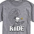 thumbnail image 3 of Peanuts - Wave Ride - Men's Short Sleeve Graphic T-Shirt, 3 of 6