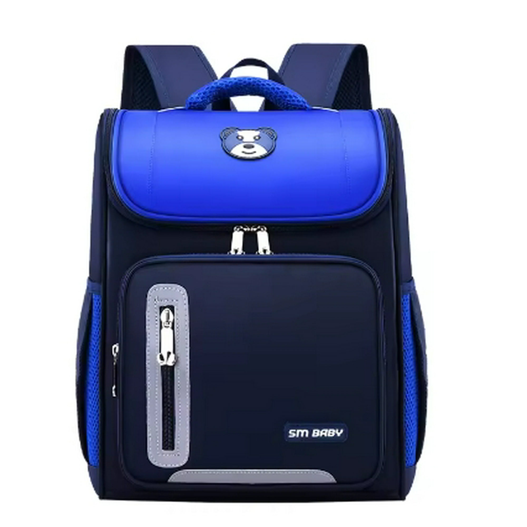 Grade 1 6 Primary School Student Blue Shoulder Bag Spine Care School Backpack for Kids Comfortable Stylish School Bag