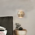 thumbnail image 5 of C Cattleya Brass Wall Light with Silver Mercury Glass, 5 of 7