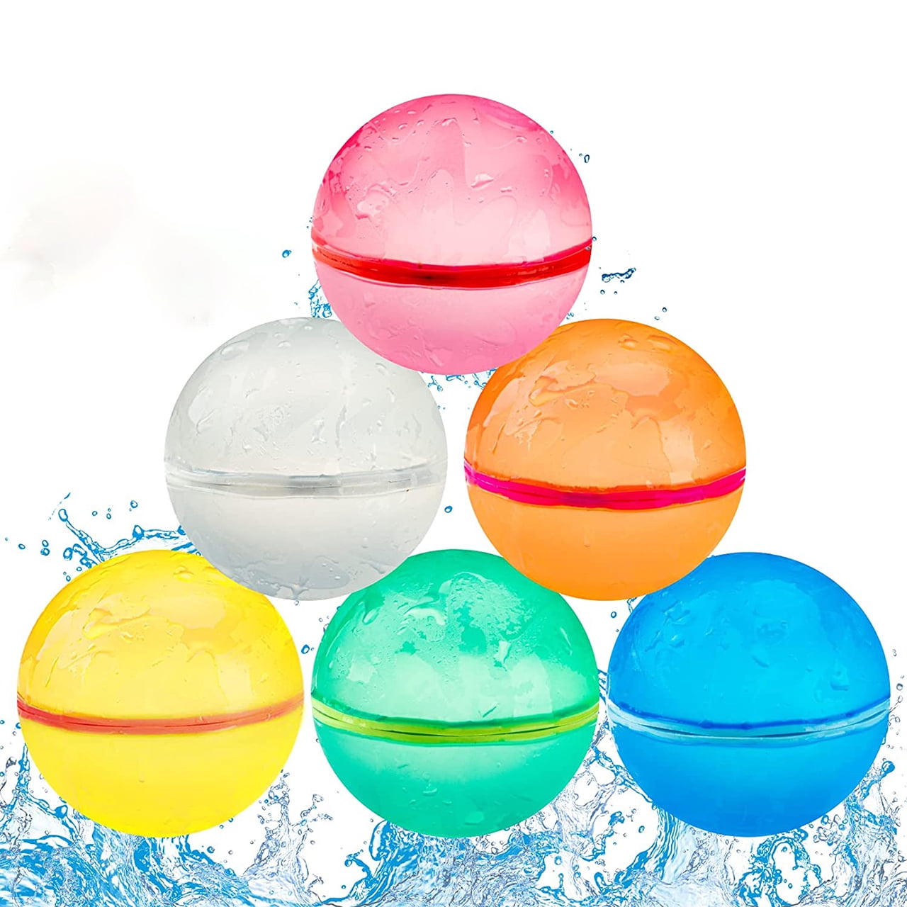 Reusable Water Balloons,Refillable Water Self Sealing
