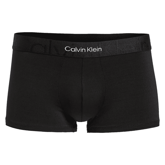 Calvin Klein Men's Underwear Monolith Low Rise Trunks, Black, XL
