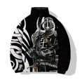 thumbnail image 3 of Abrigos de invierno para hombre, chaquetas acolchadas gruesas y de algodón, abrigos casuales y versátiles con relleno largo para hombre, novedad en abrigos y chaquetas, 3 of 4