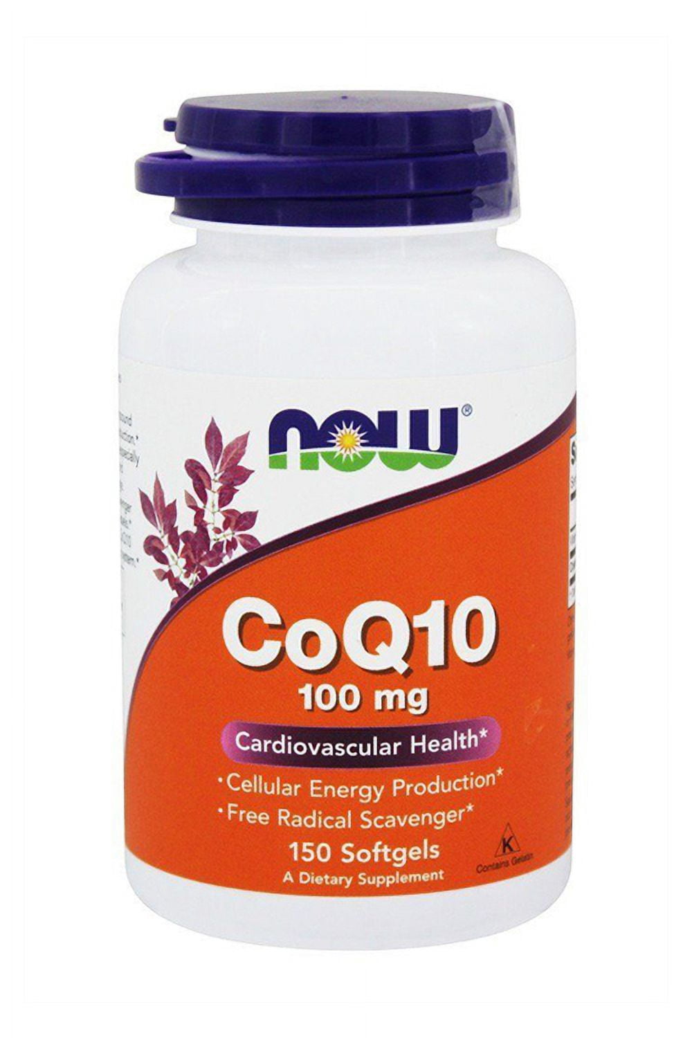 Now Foods - CoQ10 100 mg 150 Softgels (Pack of 2)
