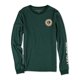 thumbnail image 1 of Camiseta adornada Aeropostale con parche de la marca original para hombre verde pequeña, 1 of 2