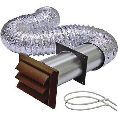 

1pk Lambro 1369B Brown Louver Vent Kit 4 x 5