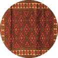 thumbnail image 1 of Ahgly Company Indoor Round Persian Orange Traditional Area Rugs, 3' Round, 1 of 1