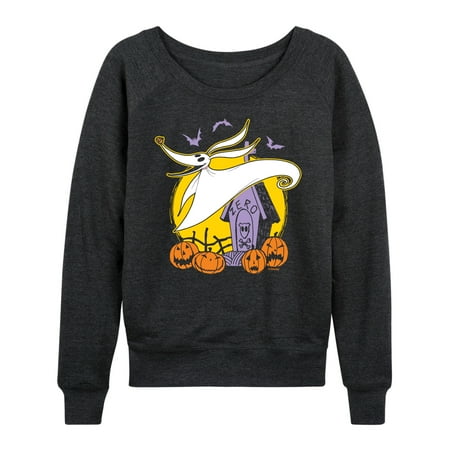 The Nightmare Before Christmas - Zero - Women's Lightweight French Terry Long Sleeve Shirt