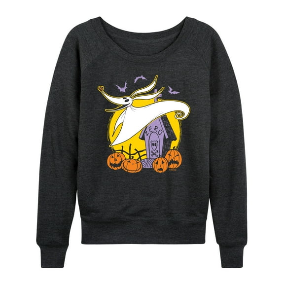 The Nightmare Before Christmas - Zero - Women's Lightweight French Terry Long Sleeve Shirt