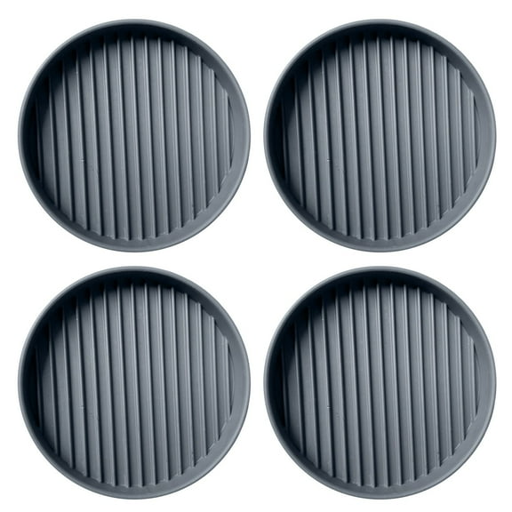 Chair Leg Floor Protectors, Furenl Non Slip Furniture Pads, Non-Rubber Furniture Casters – 2" X 2" Round, Anti-Slip, Set of 4 Pieces