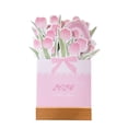 thumbnail image 2 of Hot6sl Ofertas de La Semana Calendario de Flores 2024 Tarjeta de Inserción de Madera Decoración de Escritorio Lindo Calendario de Arte, 2 of 7