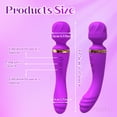 thumbnail image 3 of Powerful Wand Vibrator with 10 Magic Vibration, G Spot Massager Clitoris Stimulator, Big Personal Wand Massager Vibrators and Adult Sex Toys for Woman(Purple), 3 of 8