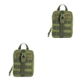 thumbnail image 2 of Eigraketly Bolsa de almacenamiento al aire libre para acampar, senderismo, emergencia, supervivencia, cierre de cremallera, riñonera deportiva, bolsillo de Type1 NO1 Eigraketly CBP186129, 2 of 6