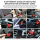 thumbnail image 4 of Kit de cepillos de limpieza de 17 piezas, herramientas multifunción para limpiar el polvo y la suciedad, para alfombras de baño Sywqhk Accesorios para autos y motos, 4 of 8