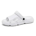 thumbnail image 1 of Men's Beach Slippers with Soft Low Arch Support Comfortable Thick Sole Anti Slip Easy To Clean, 1 of 5