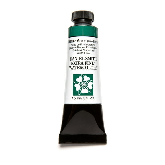 Daniel Smith Extra Fine Watercolor, 15 ml, Phthalo Green Blue Shade