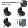 thumbnail image 4 of Protective Cover Case for CMF Buds Pro 2, Clear TPU Earphone Sleeve with Carabiner Candy Color Soft Earbuds Headphones&nbsp;Case All-Round Protection for CMF by Nothing Buds Pro 2, 4 of 9