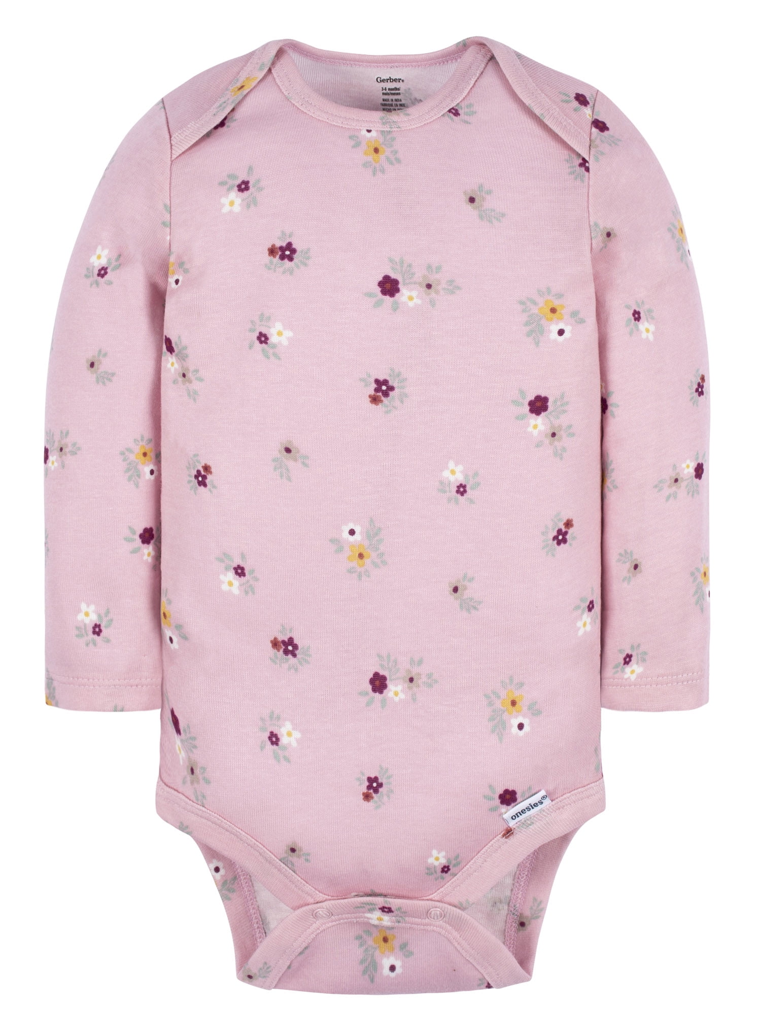 Gerber Baby Girl Jumper and Bodysuit Outfit Set, Sizes 0/3 Months - 2T