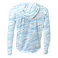 thumbnail image 2 of SCALES Bahamas Current Hooded Long Sleeve Performance Shirt Powder Blue, Medium Hoodie, 2 of 4