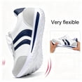 thumbnail image 2 of BERANMEY Women's Comfortable Fashion Sneakers Retro Walking Shoes Lace Up Running Shoes for Women Tennis Sneakers for All-Day Wear, 2 of 6
