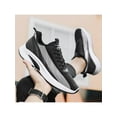 thumbnail image 4 of Gomelly Men Athletic Shoes Knit Upper Sneakers Fitness Workout Running Shoe Anti Slip Trainers Walking Outdoor Black 8.5, 4 of 8