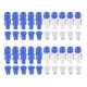 thumbnail image 1 of Juego de 20 Adaptadores de Panel de Enchufe de Chasis PowerCON Tipo A NAC3FCA+NAC3MPA-1, 1 of 7